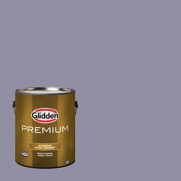 Glidden Premium 1 gal. PPG1153-5 Chalky Blue Exterior Latex Paint
