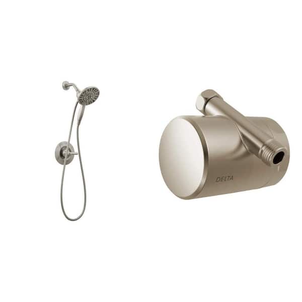 Arvo In2ition Shower Faucet with Rough-in Valve, 1.75 GPM and Clarifi Shower Filter in Spotshield Brushed Nickel