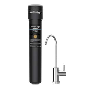 17UB 24000 Gal. Under-Sink Water Filter System, NSF/ANSI 42 Certified, with Dedicated Brushed Nickel Faucet