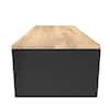 Husky Tool Storage 46 in. W x 18 in. D 9-Drawer Mobile Workbench Cabinet in Gloss Black H46X18MWC9BLK