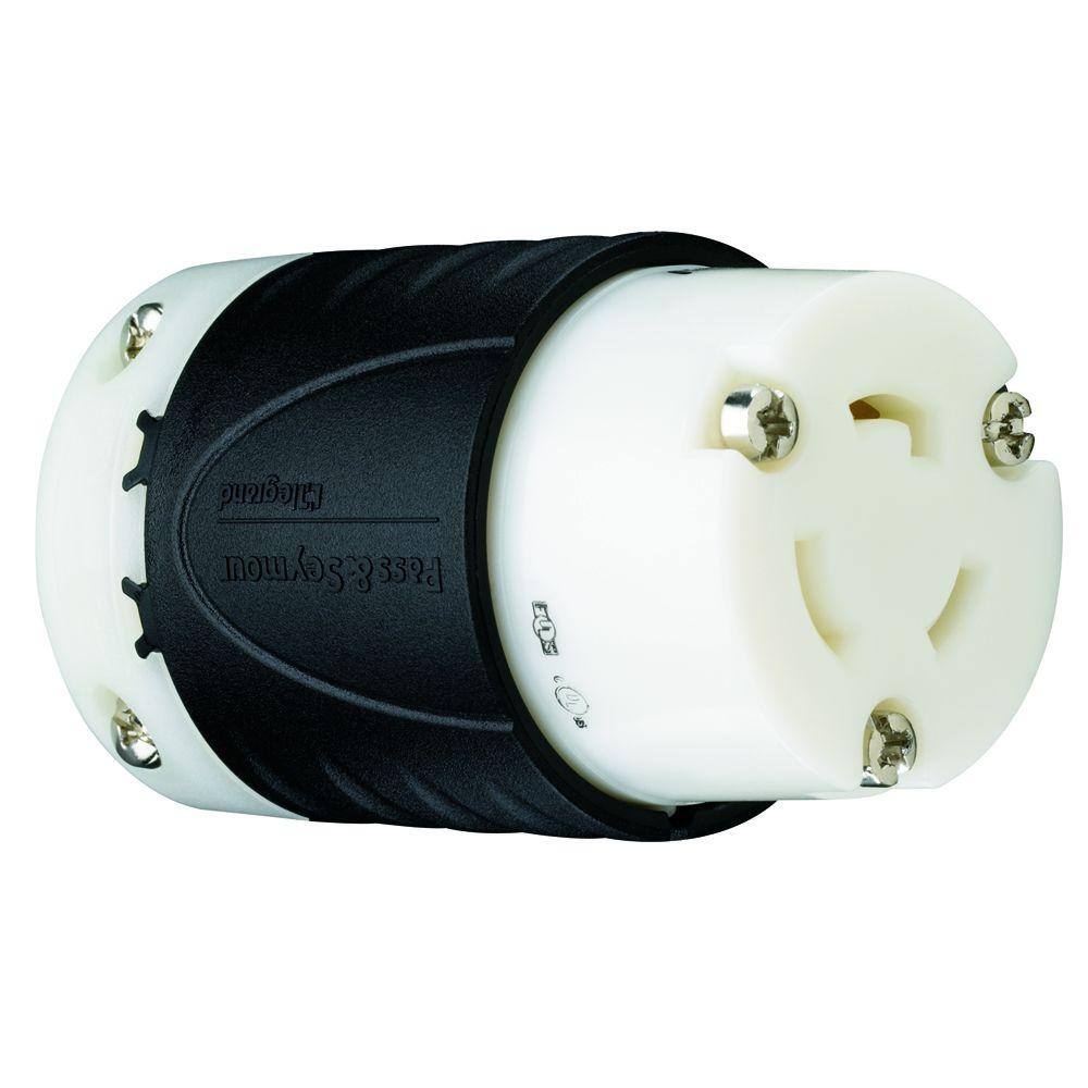 Legrand Pass & Seymour Turnlok 20 Amp 125-Volt NEMA L5-20R Locking