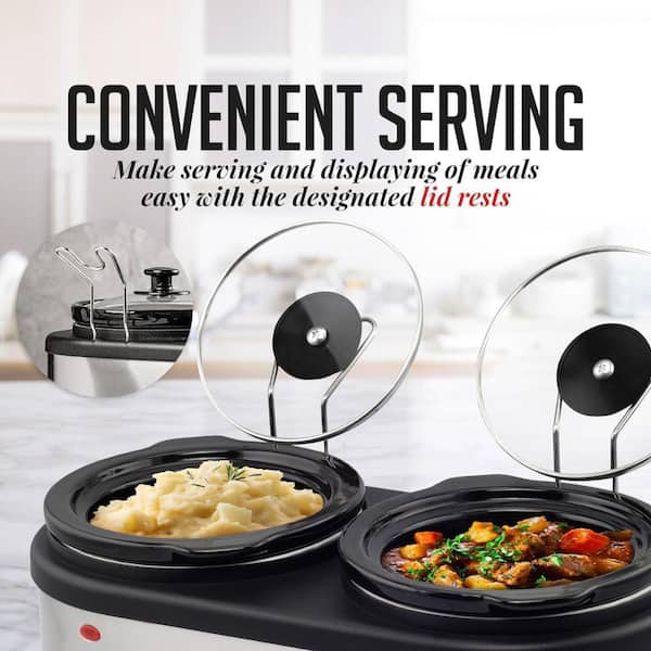 Vind dubbele slowcooker in Slowcookers op
