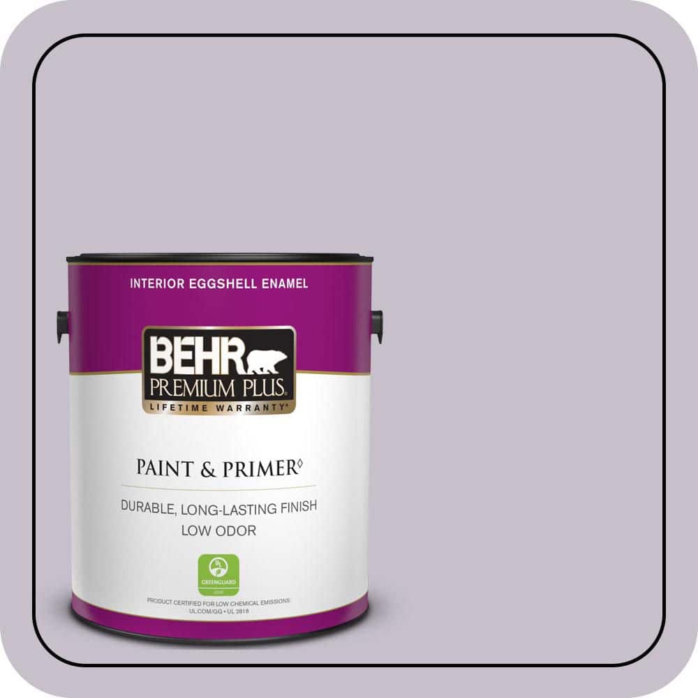 1 gal. #660E-3 Foxgloves Eggshell Enamel Low Odor Interior Paint & Primer price history on PriceWatchPro