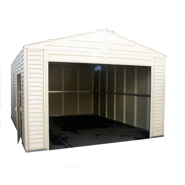 Duramax Building Products 13 ft. x 18 ft. Vinyl Barn Garage