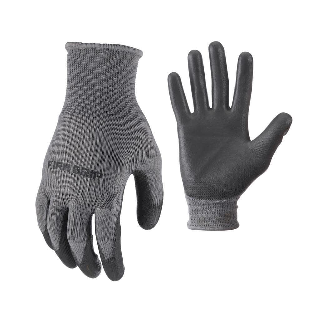 Large General Purpose Polyurethane Grip Work Gloves (12-Pack)