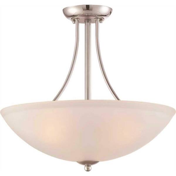 Monument 3-Light Polished Chrome Pendant