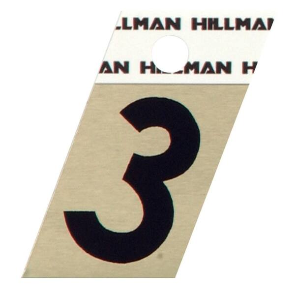 Hillman 1-1/2 in. Aluminum Angle-Cut Number 3