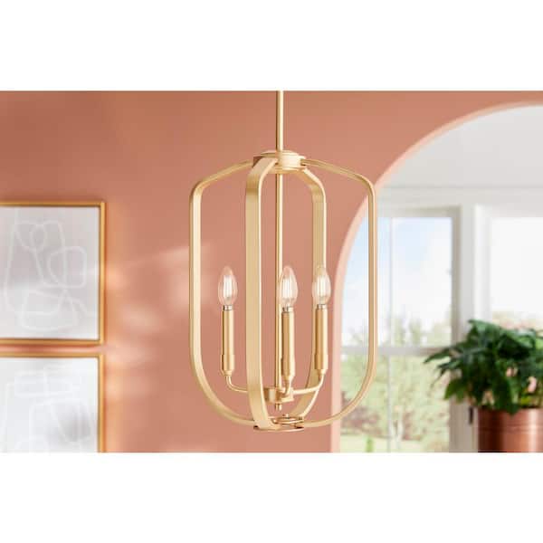 40-Watt Equivalent B11 Dimmable E12 Candelabra ENERGY STAR Clear Glass LED Vintage Edison Light Bulb Soft White (3-Pack)