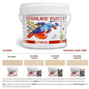 Starlike EVO Epoxy Grout 208 Sabbia Classic Collection 2.5 kg - 5.5 lbs.