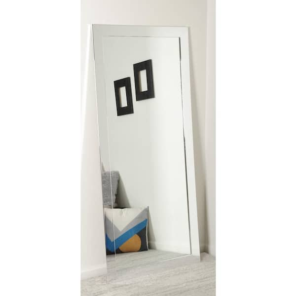 BrandtWorks Medium Chrome Modern Mirror (32 in. H X 71 in. W)