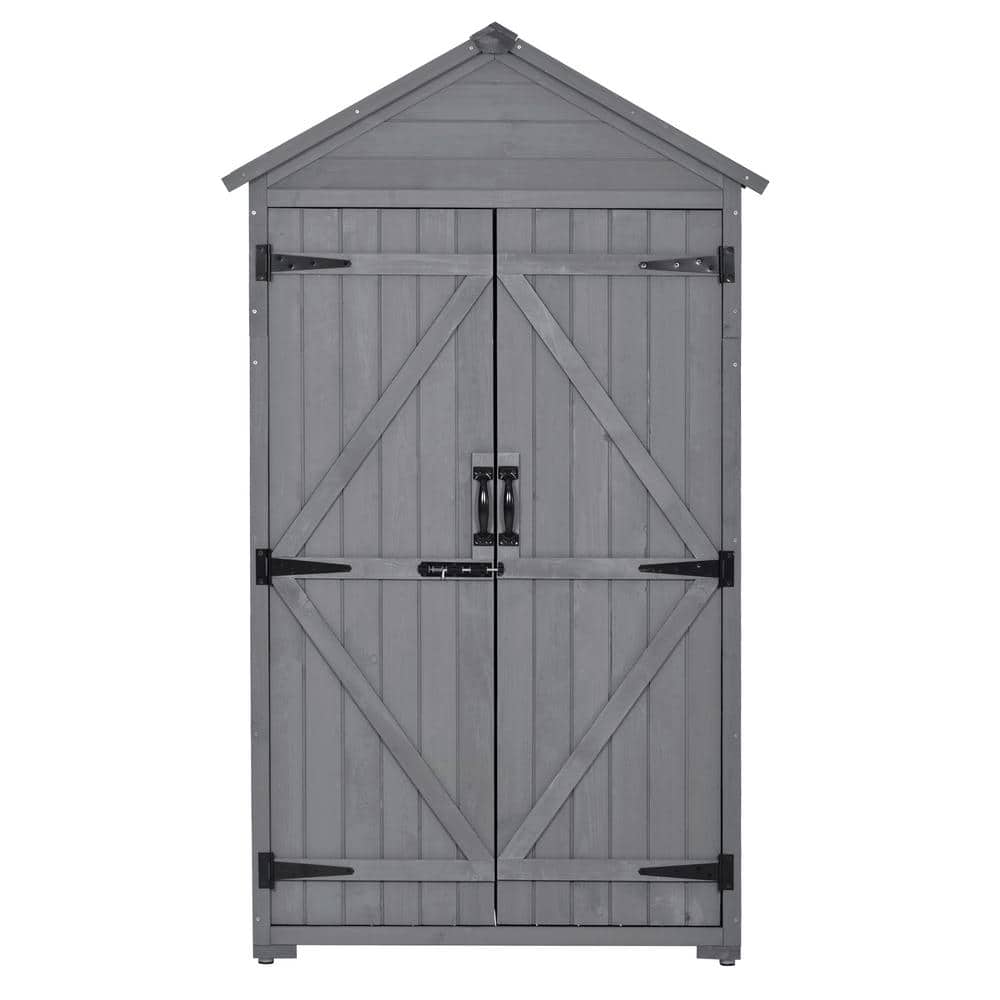 Gray Outdoor Storage Cabinets Byy427 7 64 1000 