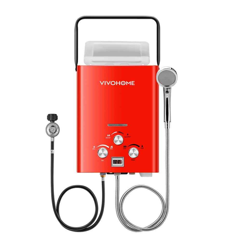 1.6 GPM 6L Portable Digital Display Propane Gas Tankless Water Heater price history on PriceWatchPro