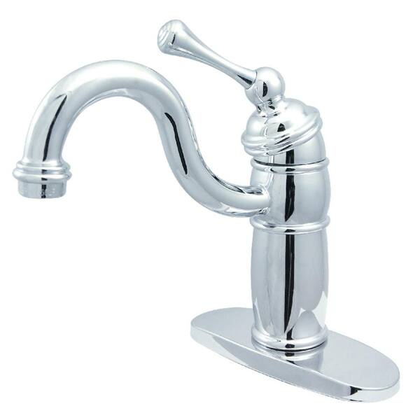 Kingston Brass Vintage Single-Handle Bar Faucet in Polished Chrome