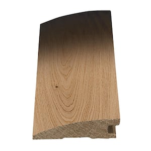 Sunlight 1/2 in. Thick x 2 in. Width x 78 in. Length Flush Reducer European White Oak Hardwood Trim