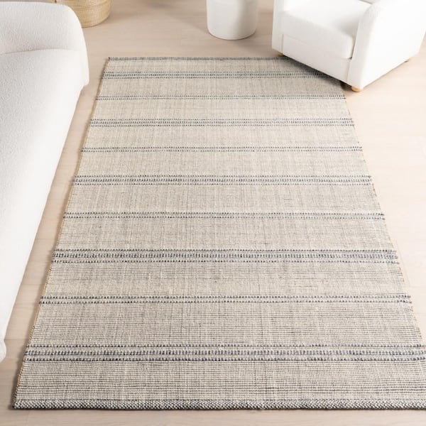 Cressida Striped Ivory 4 ft. x 6 ft. Indoor Area Rug