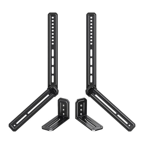 Universal Soundbar Mount for TVs, Adjustable Height, Up to 15 lbs.
