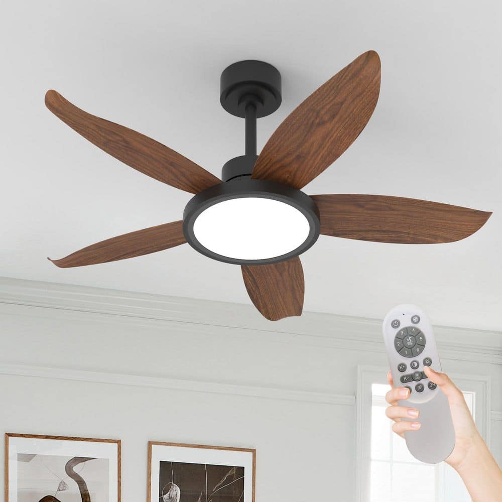 42 in. Brown High Airflow Plug-in Blades ABS Plastic Blades Downrod Mount Standard Ceiling Fan Remote Control Included price history on PriceWatchPro