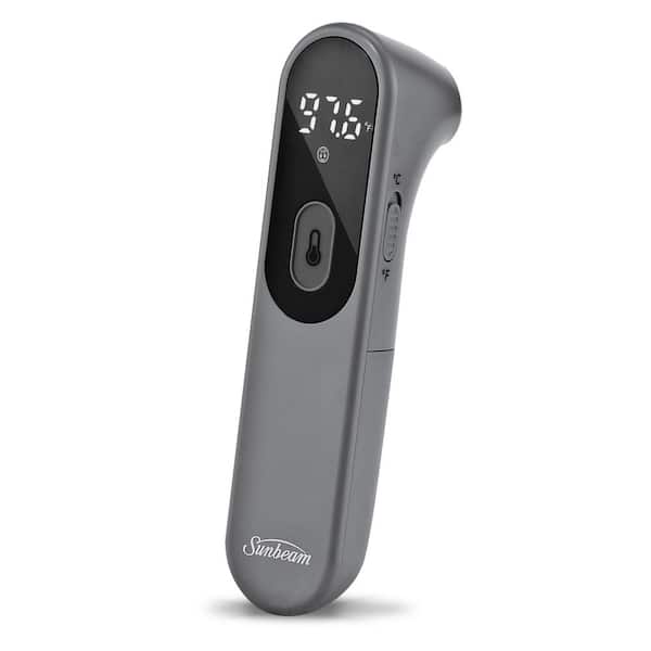 Sunbeam Infrared No Touch Forehead Thermometer With Batteries 16983 The Home Depot 3607