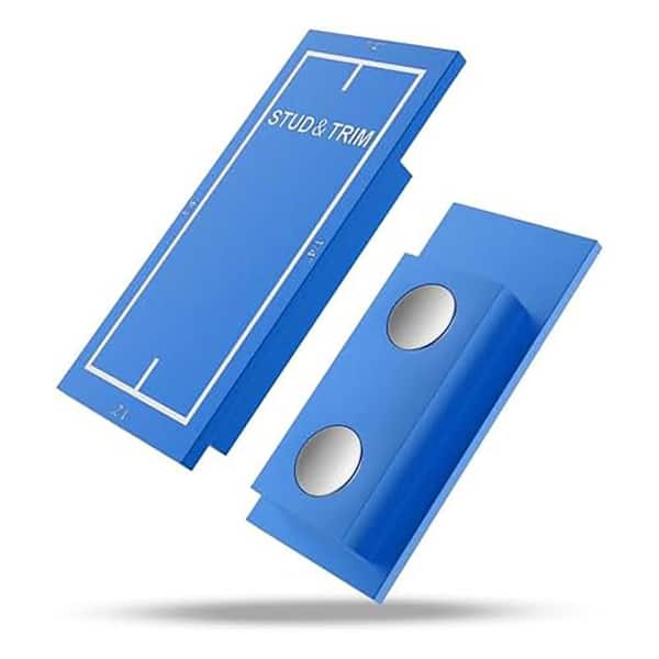 Unbranded Magnetic Stud Finder with 1/4 1/2 Reveal Gauge Tool and 1/8 Door Reveal Gauge for Accurate Jamb Marking