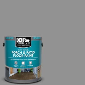 1 gal. #N520-4 Cool Ashes Gloss Enamel Interior/Exterior Porch and Patio Floor Paint