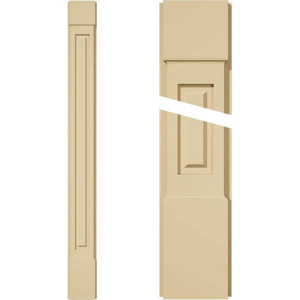 Ekena Millwork 2 in. D x 7 in. W x 72 in. L Primed Polyurethane Pilaster 1- Pack