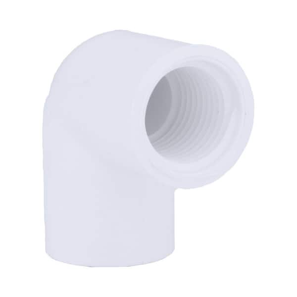 Charlotte Pipe 3/4 in. PVC Schedule 40 90-Degree FPT x FPT Elbow Fitting