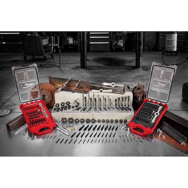 Milwaukee Hex-Lok 2-in-1 Tap and Die Threading Handle and Tap