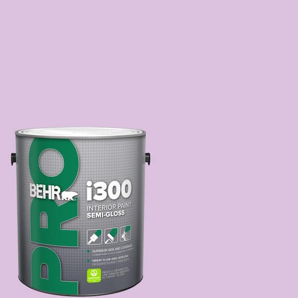 BEHR PRO 1 gal. #P100-3 Epiphany Semi-Gloss Interior Paint