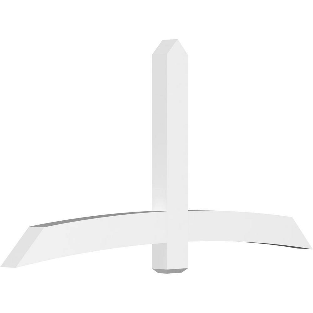 84 in. W x 42 in. H x 4 in. D x 6 in. F, 12/12 Pitch, Bellingham Signature Urethane Gable Bracket, Primed Tan price history on PriceWatchPro