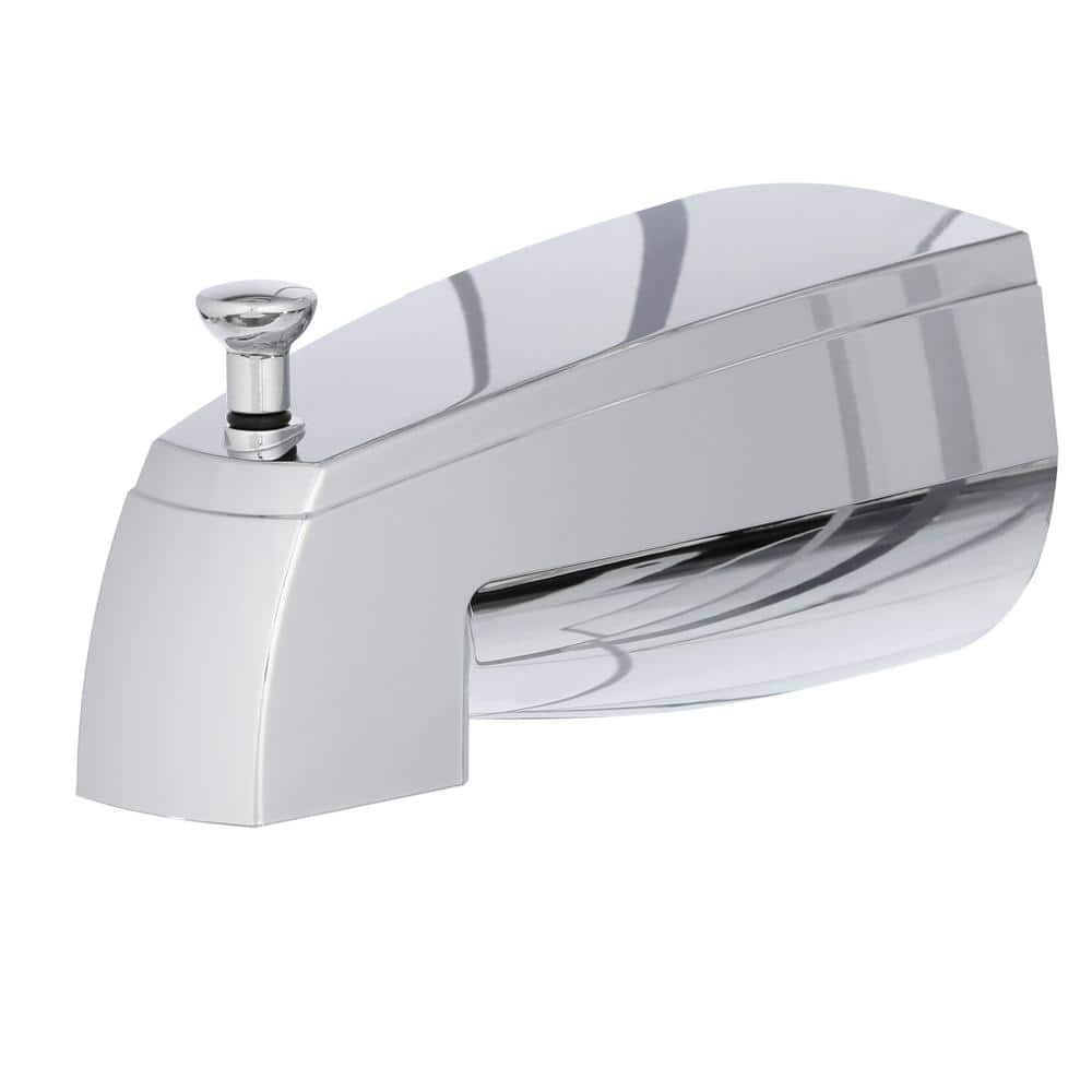 Chrome Single-Function Tub and Shower Faucet Set