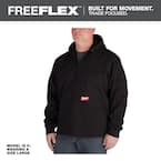 Milwaukee Men's Large Black FREEFLEX Softshell Hooded Jacket