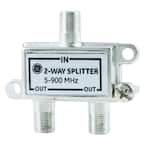 2-Way Signal Splitter, (8-Pack)