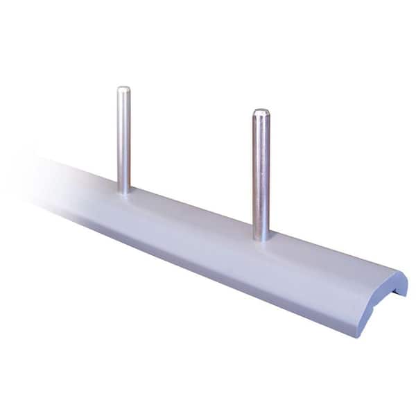 MAXguard 46 in. Steel Fence and Wall Spike Strips (6-Pack + Adhesive)