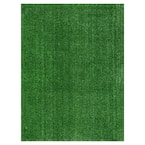 Turf Collection Waterproof Solid Grass 22x30 Indoor/Outdoor Artificial Grass Doormat, 22 in. x 30 in., Green