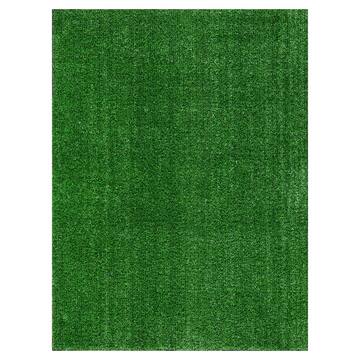 Turf Collection Waterproof Solid Grass 22x30 Indoor/Outdoor Artificial Grass Doormat, 22 in. x 31 in., Green