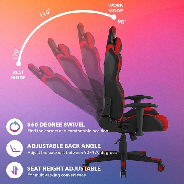 Gaming chair online angle