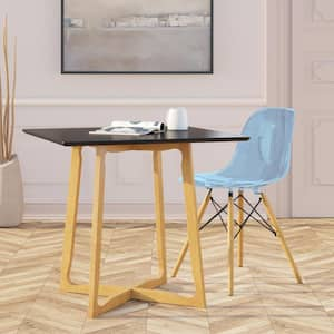 Dover Transparent Blue Side Chair Set of 4