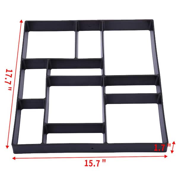 Path Maker Driveway Walk Paving Pavement Mold Patio Concrete  Stepping Stone NEW 