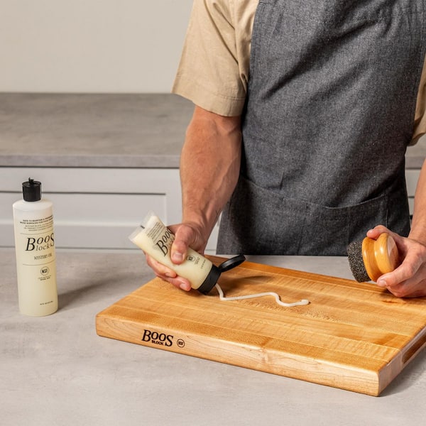 JOHN BOOS Block 3 Piece Wood Cutting Board Care and Maintenance