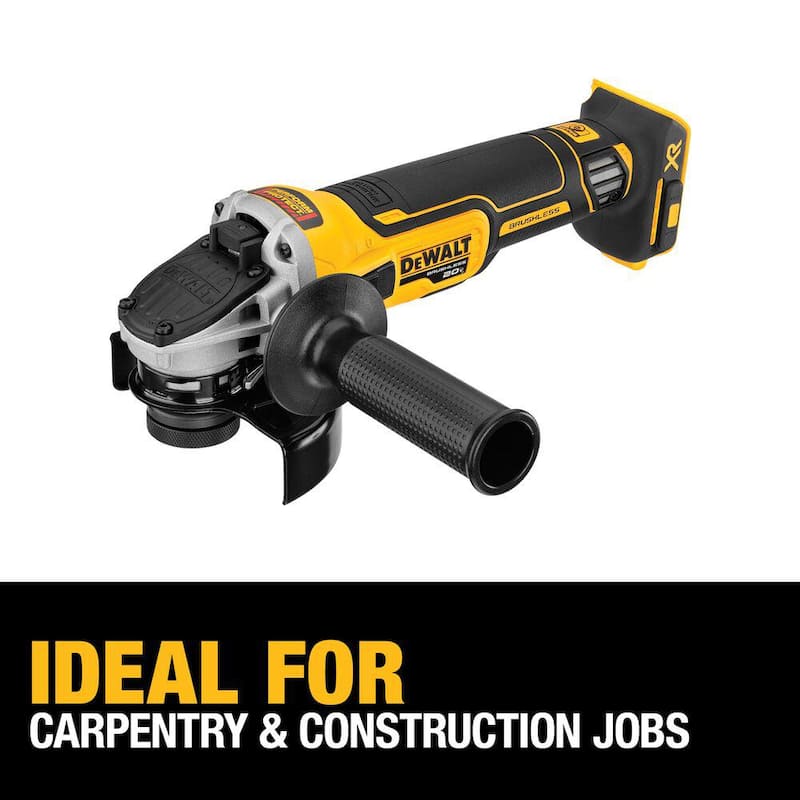 20V MAX Lithium-Ion Cordless 7-Tool Combo Kit and 4.5 in. Small Angle Grinder with 2Ah Battery, 5Ah Battery and Charger