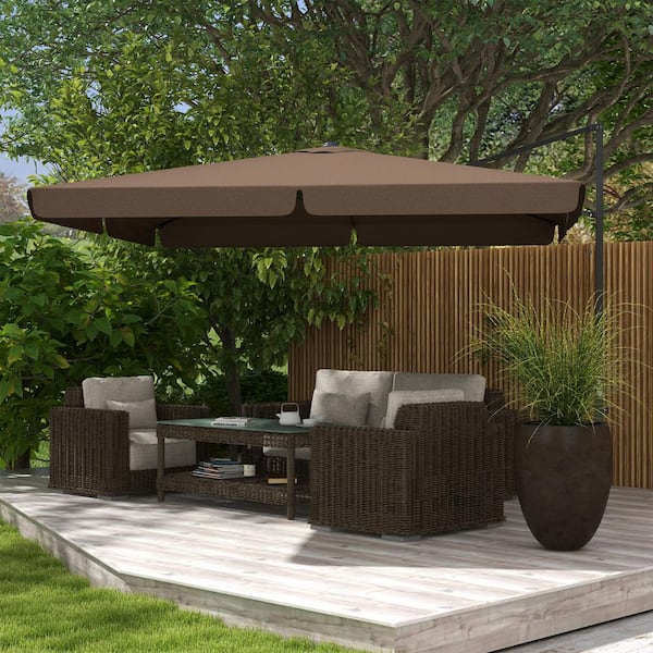 heavy duty wood patio umbrella 9 Ft Classic Canopy Size Patio Umbrella Wooden 13ft 8-Rib