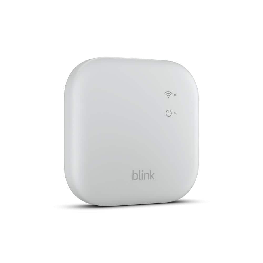 White Wireless Wi-Fi Sync Module for Smart Security