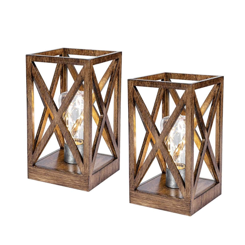 8.9 in. (2-Pack) Retro Battery Powered Table Lamps price history on PriceWatchPro