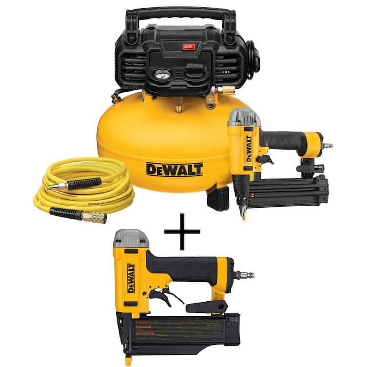 DEWALT 6 Gal. 165 PSI Heavy Duty Electric Pancake Air Compressor