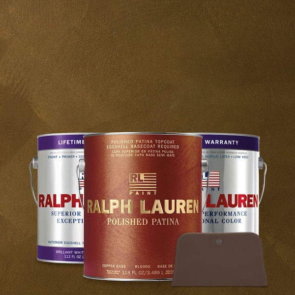 Ralph Lauren 1 gal. Historic Jasper Copper Polished Patina Interior Specialty Paint Kit