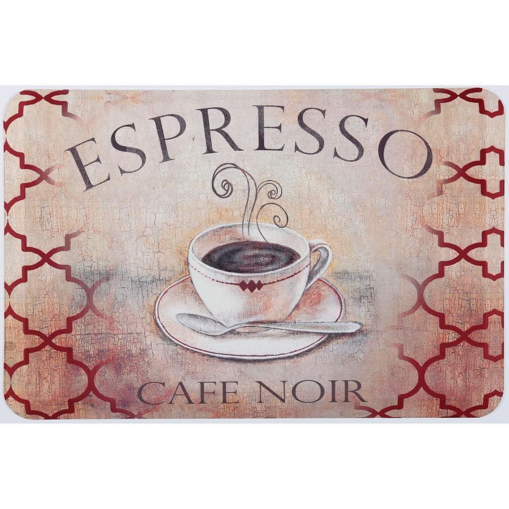 Cloud Comfort Cafe Noir 18 in. x 30 in. Anti-Fatigue Kitchen Mat price history on PriceWatchPro