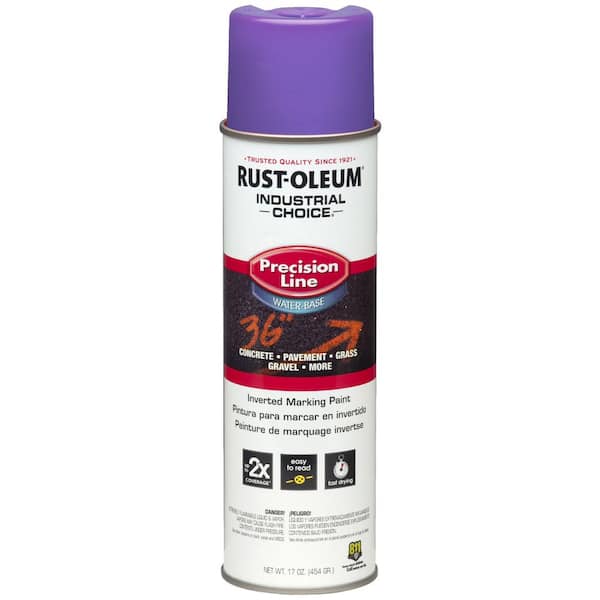 Rust-Oleum Industrial Choice 17 oz. M1800 Fluorescent Purple
