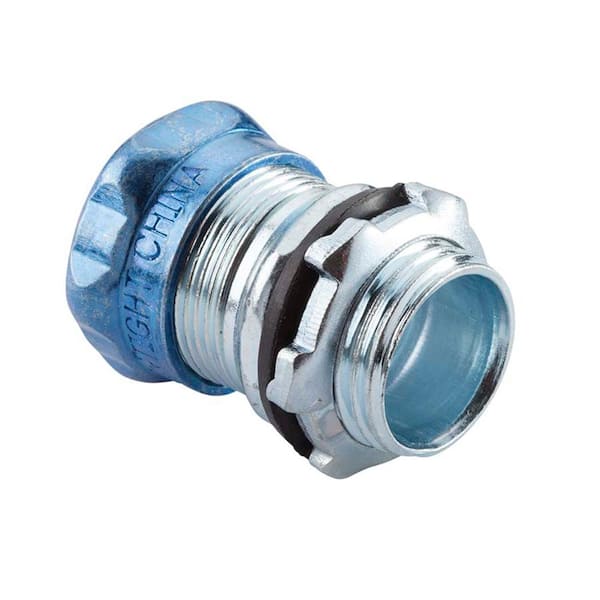 3/4 in. Electrical Metallic Tube Raintight Compression Connectors (20-Pack) 3/4 in. Electrical Metallic Tube Raintight Compression Connectors (20-Pack)