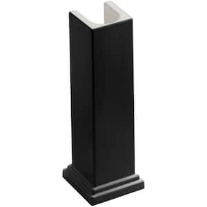 Tresham Pedestal in Black Black