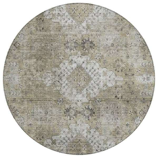 Best Machine Washable Rugs Round Addison Rugs Chantille Machine Washable Indoor/Outdoor Abstract ACN2809 ...